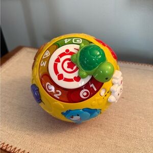 VTech Wiggle and Crawl Ball Educational Rolling Infant Baby Interactive Toy